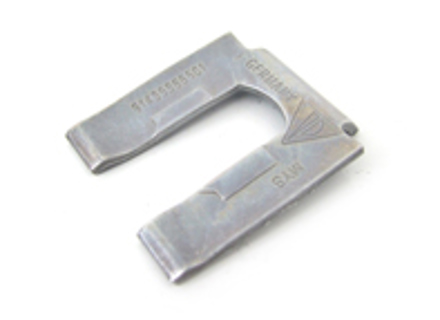 Brake hose bracket. Porsche 356 / 911 / 914 - 91435566501, 91435566500