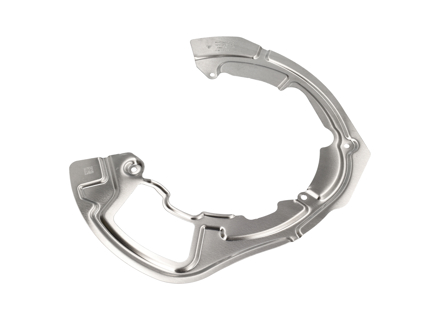 Brake disc cover plate rear. Porsche 971 Panamera / 976 Panamera / 9J1 Taycan - 971615611E, 971615612E