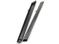 Interior door top strip pair untrimmed. Porsche 911 1975-86 - 911555083477AE, 911555084487AE, 911.555.083.47, 91155508347, 911.555.084.48, 91155508448 - DAB11.2.120, DAB112120