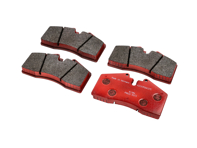 PAGID RST Racing-remblokken E1204 / T1074 (OE-onderdeelnr. 99335193901) - 20953, 99335193901, 07.B314.12, 07B31412 - E1204, S1204, S1204T03001, T1074