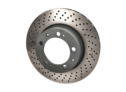 Vordere Bremsscheibe, gelocht. Porsche 944 / 928 - 92835104360, 92835104460, 92835104361, 92835104461 - 928 351 043 60 rd, 928 351 044 60 rd