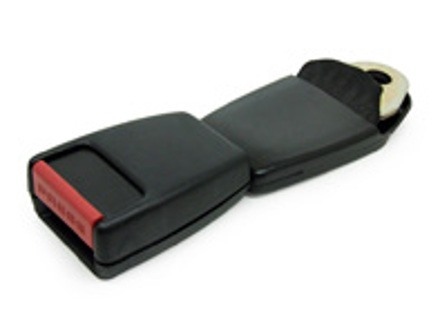 Seat belt buckle REAR. Porsche 911 80-89 / 964 / 993 / 968 / 924 / 944 - 477857739B70B, 477857739B, 477857739A
