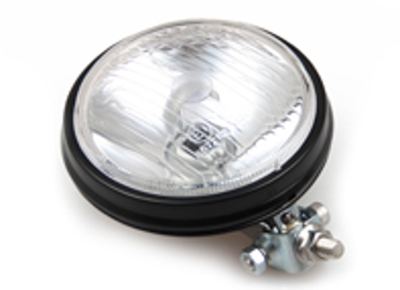 Additional headlamp high beam, Black. Porsche 911 1965-73 - 91163112100, 90163112101, 91163112110 - LTG11.1.100, LTG11.1.101, LTG111100, LTG111101