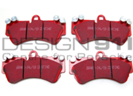 EBC RED Brake Pads 'Road'. Porsche Cayenne 3.2L 2004>> (front) - DP31521C