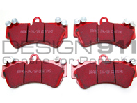 EBC RED Brake Pads 'Road'. Porsche Cayenne 3.2L 2004>> (front) - DP31521C