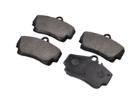 PFC Track & Race Rear Brake Pads for Porsche Boxster 986, 987, 981, 982, Cayman, 996, 997, Cayenne - 0738.08.16.44, 0738.11.16.44, 0738.68.16.44, 99635293903