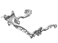 Traversa sospensione anteriore. Porsche 95B Macan S/Turbo - 95B399315B