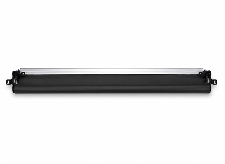 Cortinilla enrollable de techo de cristal, color negro. Porsche 95B / 95B.2 Macan 2014-21 - 95B877307A0A3