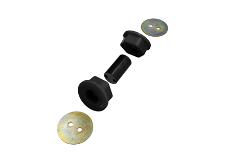 Front engine mount bush. Porsche 986/987 Boxster / 987 Cayman Powerflex Black Series - PFR57-520, PFR57520, 98737502305, 9A137502322, PFR57520BLK