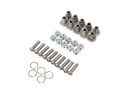 Bobina disco freno anteriore e kit montaggio campana. Auto Porsche 997 GT3 Cup - BBK3025X005.10