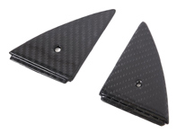 Carbon fiber dash end caps for Porsche 964 - I94.I95 Carbon fiber dash end caps for Porsche 964 - I94.I95