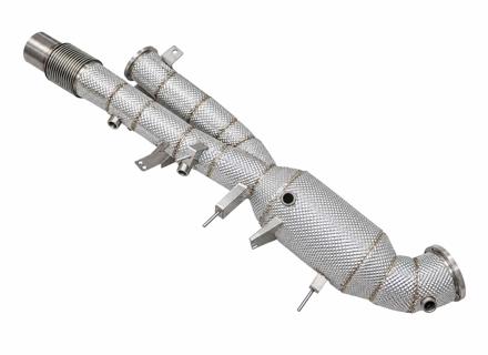 Downpipe sportivo con catalizzatore. Porsche 992.2 Carrera 2 GTS / Carrera 4 GTS - 992254460AA, 992254460AX - 9M992254460CS, 9M992254460CT