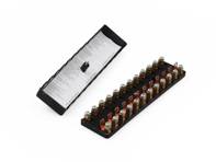 Scatola fusibili con coperchio a 12 poli anteriore. Porsche 911 1965-68 - 90161280120, 90161207214 - ELE11.1.129