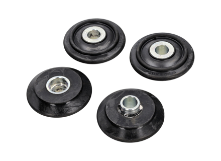 Set versnellingsbakbevestigingsbussen (G50). Porsche 911 87-89 G50 - 91137503110, 91137503109 - PR13009P