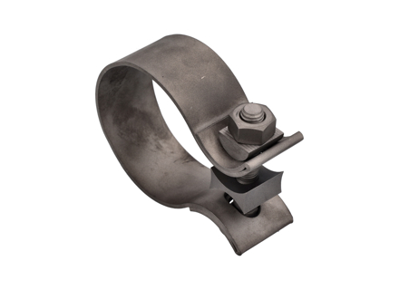 Clip in titanium for exhaust pipe. Porsche 987 / 987C - 00004330054