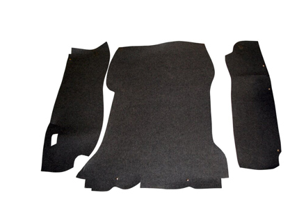 Luggage boot carpet set. Porsche 911/912 68-73 - 91155104500 - 9019003, 1689500210