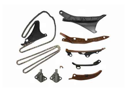 正时链条套件，含张紧器和导轨。适用于保时捷 9YA Cayenne / 971 Panamera / 95B.2 Macan。 - PAC109450, 9A710945000, PAC109229A, 9A710921700, PAC109217, PAB109217, 9A710921800, PAB109218A, 9A710950910, PAB109509A, 9A710951400, 9A710951300, 9A710950700, 9A710946900 - TK-PC005