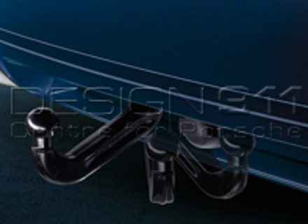 Electrically extendable trailer hitch. Porsche 958 Cayenne - 95804480133