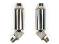 Universal 45 Degree O2 spacers with catalytic converters Universal 45 Degree O2 spacers with catalytic converters