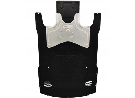 Underbody trim, Front. Porsche 970.1 Panamera 4 GTS PDK / 970.2 Panamera S Hybrid PDK / 970.2 Panamera PDK - 97050411709, 97050411708 - 970 504 117 09