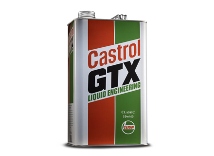 Castrol classic Engine Oil 10W/40 GTX 5ltr - 10W-40, 10W/40, 10W 40