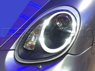 HEADLAMP PROJECTOR XENON + AURORA LIGHT Porsche 987 05-08 BLACK LENS LHD - 987631012 HEADLAMP PROJECTOR XENON + AURORA LIGHT Porsche 987 05-08 BLACK LENS LHD - 987631012