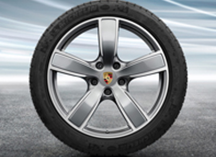 20' Cayenne Sport Classic Alloy Wheels & Winter Tyres Original Porsche - 9Y0044630D