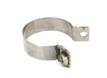 Abrazadera para silenciador de escape. Porsche 981 Boxster / 981C Caimán - 98111128102, 98111128101