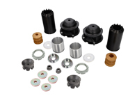 Kit de fixation d'amortisseur arrière pour Porsche 964 à 1990 - 96433306404, 96433350201, 92833351810