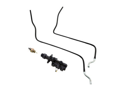 Hoofdremcilinder en verbindingsleidingset LHD. Porsche 911 / 912 / 914 - PCG35506100, 90135506100, PCG35506300, 90135506300, 91435506300, PCG35506310, 91135501202, 90161311501
