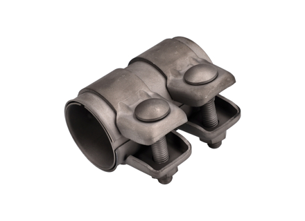 Manchon d'échappement en pot catalytique en titane à coude en U. Porsche Boxster 986 - 99611111001, 9611111000, 1621400500 - URO-011268