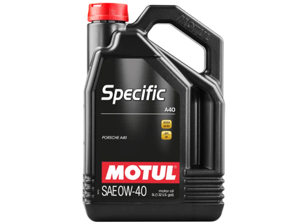 MOTUL SPECIFIC A40 0W-40 Volledig synthetische motorolie - 5 liter fles - 0W/40, 0W-40 - 112075