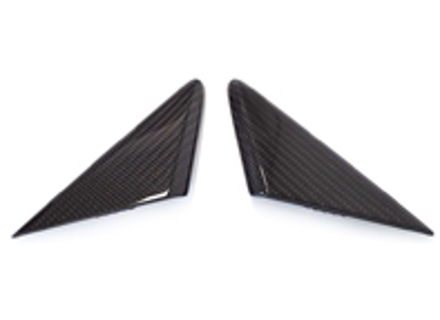 Gusci triangolari, fibra di carbonio. Porsche 991/981/718 Boxster/Cayman - 991537552031E0, 991537551031E0 - SF/C991-537-552-031-E0/GT3RS