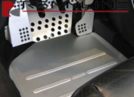 Rennline Bahnmatte. Fahrerseite. Porsche 997 / 987 Boxster / 987 Cayman - TM09