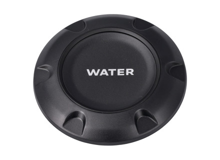 Engine bay water cap RS style Black. Porsche 982 (718) Cayman GT4 RS 2019>> - 981551383011E0, 981551433031E0