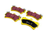 EBC YELLOW Brake Pads 'Fast Road' Front. Porsche 955 Cayenne / 957 Cayenne - 95535193910, 95535193911, 95535193912, 95535193913, 95535193914, 95535193915, 95535193916 - DP41473R