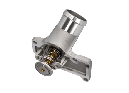 Thermostat d'eau avec insert - Basse température 71 °C (160 °F). Porsche 986 Boxster / 996 / 987 Boxster / 997 - 99610612153, 99610612155, 99610601359, 99610601361, 99610601360