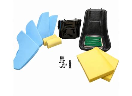 Stoelframe en schuimset R, voor 5-puntsgordels. Porsche 911 / 964 / 914 1965–94