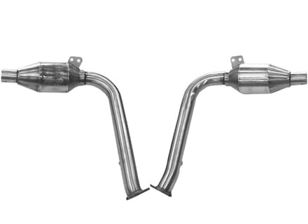 Exhaust 100 cell catalytic converter pipes sports. Porsche Boxster 986 2.5L - 996113921AX, 996113922AX, 99611399201, 99611392101, 1620300810