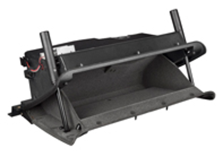 Glove compartment, Satin Black. Porsche 996 / 986 Boxster RHD Cars - 9965521200001C