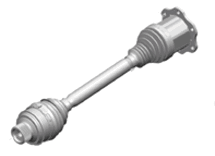 Driveshaft. Porsche Macan  Turbo - 95B407271E, 95B407271C, 95B407271G, 95B407271J, 95B407271L