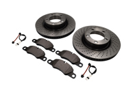 FRONT Brake Pads and Brake Disc Package Porsche 997 3.6L C2 - 99735140101, 99735140201, 99735193806, 99761276902 FRONT Brake Pads and Brake Disc Package Porsche 997 3.6L C2 - 99735140101, 99735140201, 99735193806, 99761276902