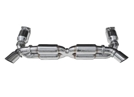 Sistema de escape Fabspeed Supersport X-Pipe de 70 mm. Porsche 997.2 GT2RS (2011) - 99711102680 - FS.POR.9972GT2RS.SSX