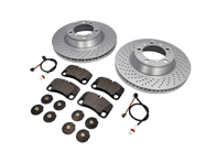 REAR Brake Pads and Brake Disc Package Porsche 997 3.6L C4 - 99735294904, 99761275402, 99635208600, 99635208602, 99635240502, 99635240602 REAR Brake Pads and Brake Disc Package Porsche 997 3.6L C4 - 99735294904, 99761275402, 99635208600, 99635208602, 99635240502, 99635240602