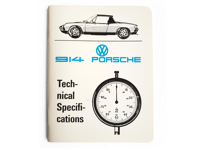 Libro de Especificaciones Técnicas. Porsche 914 Libro de Especificaciones Técnicas. Porsche 914