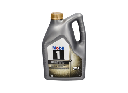 Aceite de motor Mobil 1 0W/40 totalmente sintético New Life 5L - 0W/40, 0W-40, 00004330521, 00004330119, 00004330121, 157717, 153669