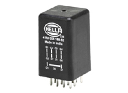 Relè candelette. Porsche 957 / 958 Caienna Diesel - 95561802800, 4RV 008 188-521, 4RV008188521, 4E0907282A