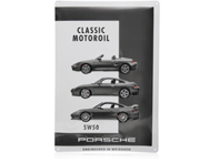 Piastra in metallo – Porsche Classic Motoroil 5W50 - PCG04300550