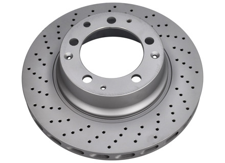 Brake disc rotor, Rear. Standard Coat Z. Porsche 911 / 930 (93035204502 & 93035204601) - 460.1510.20, 93035204501, 93035204500, 93035204601, 93035204600, 93035204502, 93035204601, 460.1509.20 - 460.1509.20, 460.1510.20