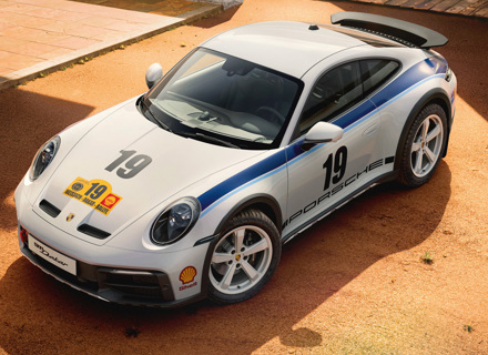 Set di adesivi decorativi "Rally 1974". Porsche 992 Dakar - 992044898